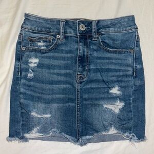 American Eagle Denim Mini Skirt